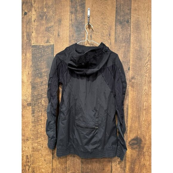 Lululemon Black Athletic Jacket Size 8 - Picture 2 of 3